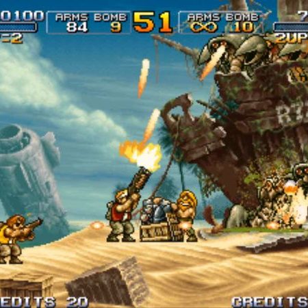 Wynajmij automaty arcade na impreze i graj w kultowe gry retro takie jak Metal Slug
