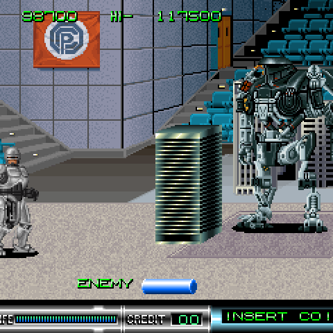 Wynajem automatów do gier RETRO takich jak RoboCop na imprezy