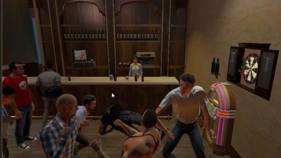 Drunkn Bar Fight