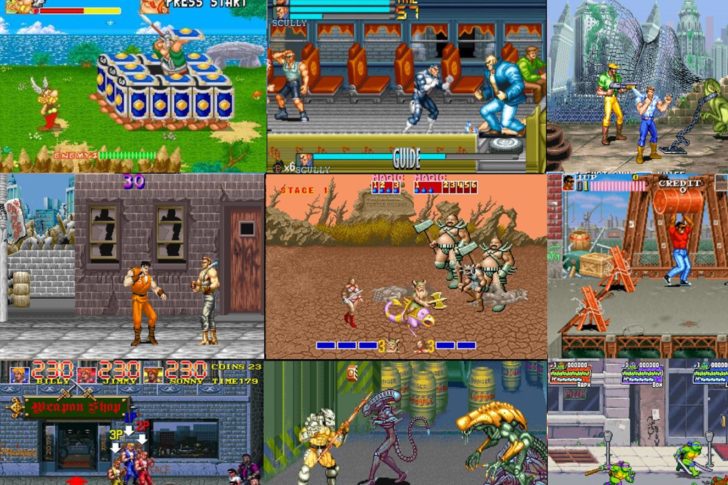 Wynajem automatów arcade do gier retro takich jak kultowe chodzone bijatyki na imprezy i eventy firmowe