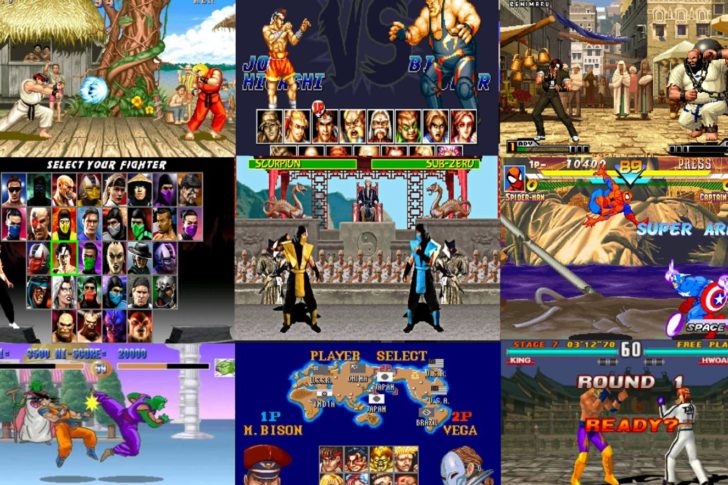 Wynajem automatów arcade do gier retro takich jak kultowe bijatyki na imprezy i eventy firmowe